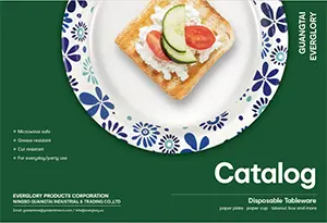 Katalog für Einweggeschirr 2024 – Everglory